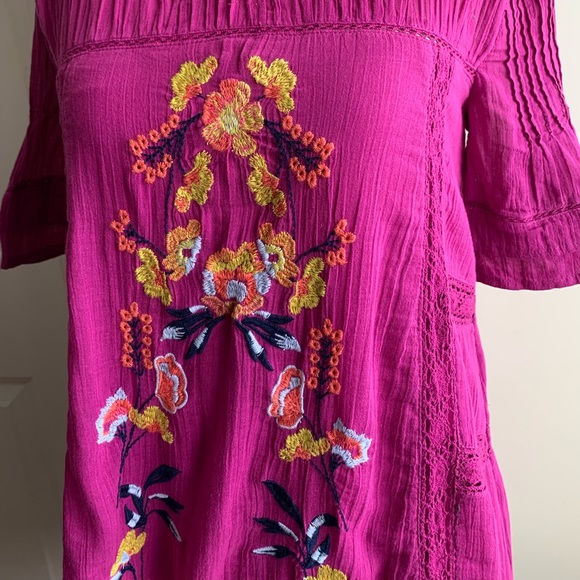 Free People Embroidered Babydoll Dress - Picture 3 of 10